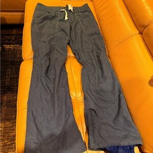 Burton denim snowboard ski pants